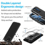 Mundaze - Case for Samsung Galaxy S24 Slim Shockproof Hard Shell Soft TPU Heavy Duty Protective Phone Cover - Blue Camo