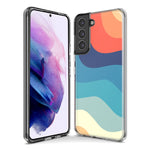 Mundaze - Case for Samsung Galaxy S23 Slim Shockproof Hard Shell Soft TPU Heavy Duty Protective Phone Cover - Rero Abstract Waves