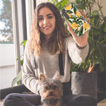 Mundaze - Case for Samsung Galaxy S24 Plus Slim Shockproof Hard Shell Soft TPU Heavy Duty Protective Phone Cover - Vintage Tropical Flowers