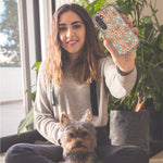 Mundaze - Case for Samsung Galaxy S23 Slim Shockproof Hard Shell Soft TPU Heavy Duty Protective Phone Cover - Groovy Vintage Flowers