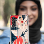 Mundaze - Case for Samsung Galaxy S23 Slim Shockproof Hard Shell Soft TPU Heavy Duty Protective Phone Cover - Vintage Japanese Fuji