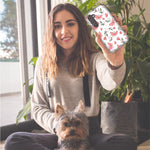 Mundaze - Case for Samsung Galaxy S23 Plus Slim Shockproof Hard Shell Soft TPU Heavy Duty Protective Phone Cover - Cute Pink Butterflies