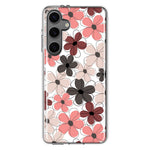 Mundaze - Case for Samsung Galaxy S24 Slim Shockproof Hard Shell Soft TPU Heavy Duty Protective Phone Cover - Summber Vibe Cute Flowers