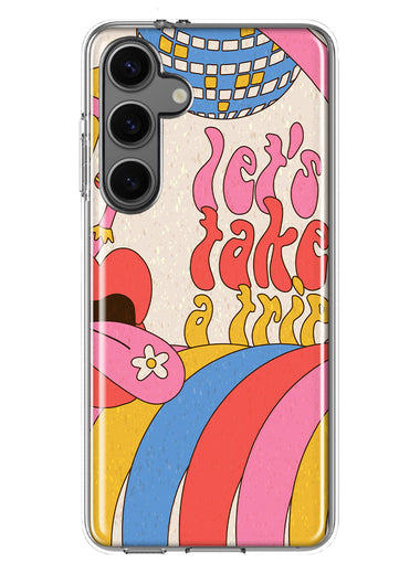 Mundaze - Case for Samsung Galaxy S24 Plus Slim Shockproof Hard Shell Soft TPU Heavy Duty Protective Phone Cover - Retro Pop Art