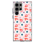 Mundaze - Case for Samsung Galaxy S24 Ultra Slim Shockproof Hard Shell Soft TPU Heavy Duty Protective Phone Cover - Fire Eyeballs