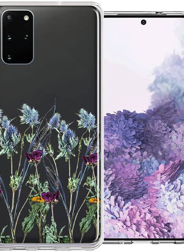 For Samsung Galaxy S20 Plus Country Dried Flowers Phone Case Cover