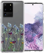 For Samsung Galaxy S20 Ultra Country Dried Flowers Phone Case Cover
