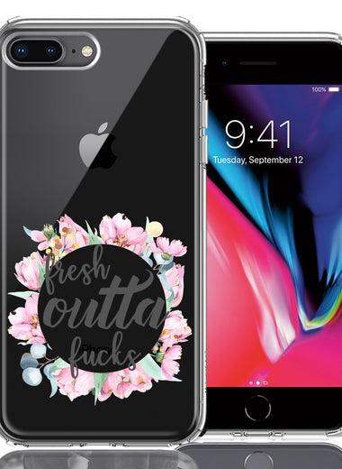 Apple iPhone 7/8 Plus Fresh Outta Fs Design Double Layer Phone Case Cover