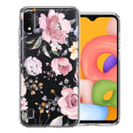 For Samsung Galaxy A01 Soft Pastel Spring Floral Flowers Blush Lavender Phone Case Cover