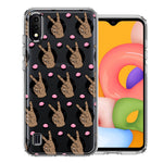 Samsung Galaxy A01 Peace for All Design Double Layer Phone Case Cover