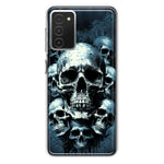 Samsung Galaxy A03S Graveyard Death Dream Skulls Double Layer Phone Case Cover