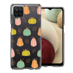 Samsung Galaxy A12 Fall Autumn Fairy Pumpkins Thanksgiving Spooky Season Double Layer Phone Case Cover