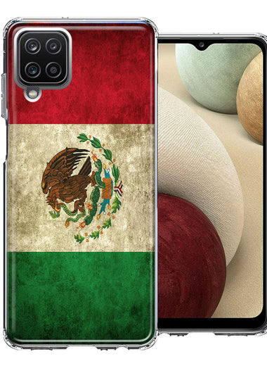 Samsung Galaxy A12 Flag of Mexico Double Layer Phone Case Cover