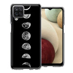 Samsung Galaxy A12 Moon Transitions Double Layer Phone Case Cover