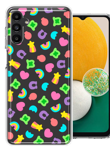 Samsung Galaxy A13 Cute Lucky Marshmallow Cereal Nostalgic Double Layer Phone Case Cover
