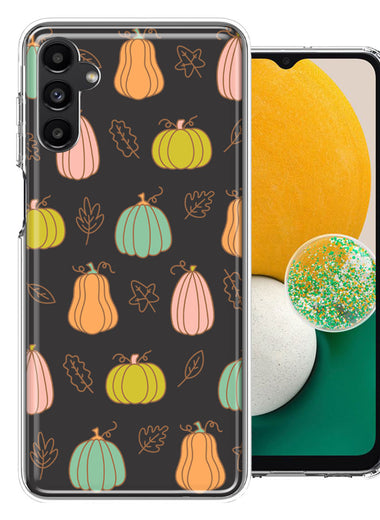 Samsung Galaxy A13 Fall Autumn Fairy Pumpkins Thanksgiving Spooky Season Double Layer Phone Case Cover