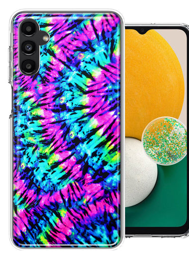 Samsung Galaxy A13 Hippie Tie Dye Double Layer Phone Case Cover