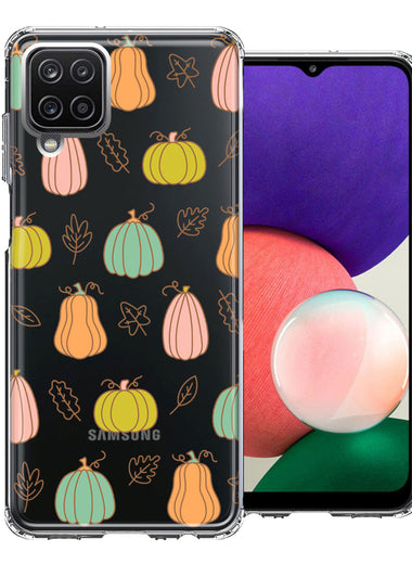 Samsung Galaxy A22 5G Fall Autumn Fairy Pumpkins Thanksgiving Spooky Season Double Layer Phone Case Cover