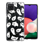 Samsung Galaxy A22 5G Kawaii Manga Cute Halloween Ghosts Spirits Design Double Layer Phone Case Cover
