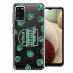 Samsung Galaxy A31 Plant Mama Houseplant Lover Monstera Tropical Leaf Green Design Double Layer Phone Case Cover