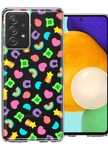 Samsung Galaxy A53 Cute Lucky Marshmallow Cereal Nostalgic Double Layer Phone Case Cover