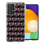 Samsung Galaxy A53 Pink Horror Valentine Character Ghostface Boyfriend Call Me Hearts Double Layer Phone Case Cover