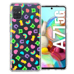 Samsung Galaxy A71 4G Cute Lucky Marshmallow Cereal Nostalgic Double Layer Phone Case Cover