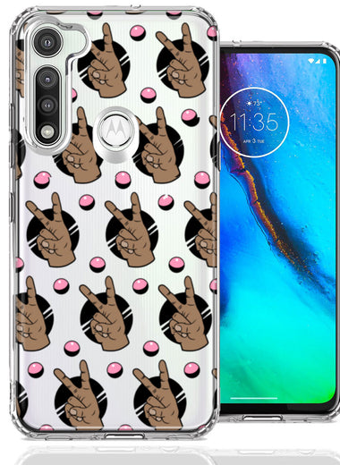 Motorola Moto G Fast Peace for All Design Double Layer Phone Case Cover