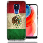 Motorola Moto G Play 2021 Flag of Mexico Double Layer Phone Case Cover