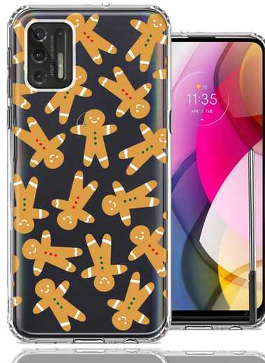 Motorola Moto G Stylus 2021 Christmas Gingerbread Traditional Holiday Cookies By BillyElleCo Double Layer Phone Case Cover