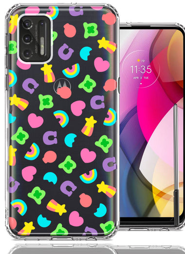 Motorola Moto G Stylus 2021 Cute Lucky Marshmallow Cereal Nostalgic Double Layer Phone Case Cover