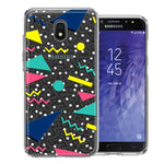 Samsung Galaxy J3 Express/Prime 3/Amp Prime 3 90's Swag Shapes Design Double Layer Phone Case Cover