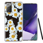 Samsung Galaxy Note 20 Cute Daisy Flowers Double Layer Phone Case Cover