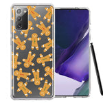 Samsung Galaxy Note 20 Christmas Gingerbread Traditional Holiday Cookies By BillyElleCo Double Layer Phone Case Cover