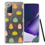 Samsung Galaxy Note 20 Fall Autumn Fairy Pumpkins Thanksgiving Spooky Season Double Layer Phone Case Cover