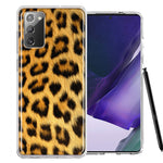 Samsung Galaxy Note 20 Classic Leopard Double Layer Phone Case Cover