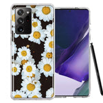 Samsung Galaxy Note 20 Ultra Cute Daisy Flowers Double Layer Phone Case Cover