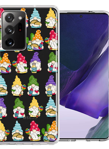 Samsung Galaxy Note 20 Ultra Cinco De Mayo Party Cute Gnomes Mexico Tacos Fiesta Double Layer Phone Case Cover
