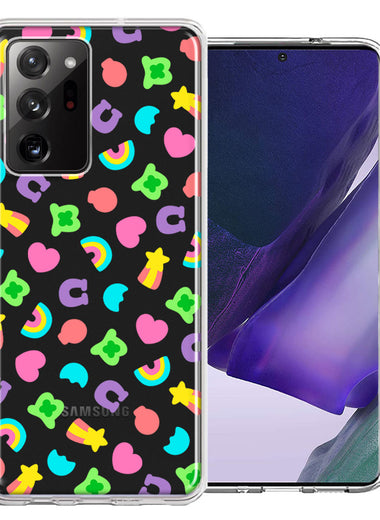 Samsung Galaxy Note 20 Ultra Cute Lucky Marshmallow Cereal Nostalgic Double Layer Phone Case Cover