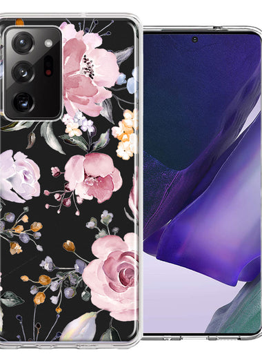 For Samsung Galaxy Note 20 Ultra Soft Pastel Spring Floral Flowers Blush Lavender Phone Case Cover