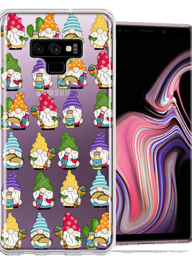 Samsung Galaxy Note 9 Cinco De Mayo Party Cute Gnomes Mexico Tacos Fiesta Double Layer Phone Case Cover