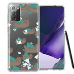 Samsung Galaxy Note 20 Cute Otter Design Double Layer Phone Case Cover