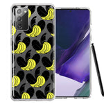 Samsung Galaxy Note 20 Tropical Bananas Design Double Layer Phone Case Cover