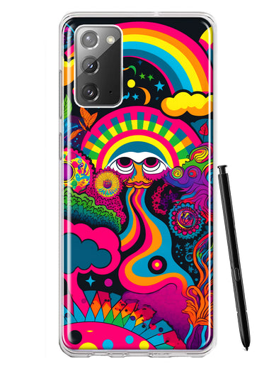 Samsung Galaxy Note 20 Ultra Psychedelic Trippy Hippie Night Walk Hybrid Protective Phone Case Cover