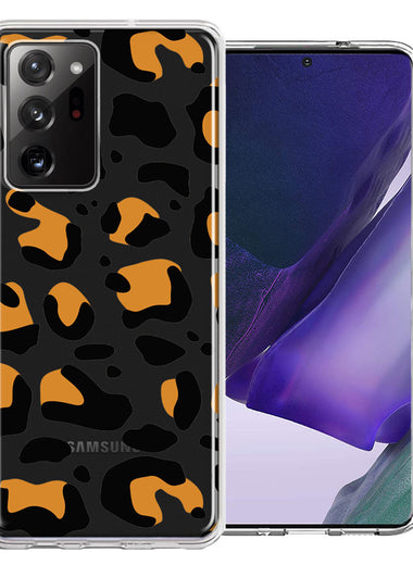 Samsung Galaxy Note 20 Ultra Classic Animal Wild Leopard Jaguar Print Double Layer Phone Case Cover