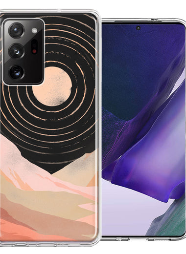 Samsung Galaxy Note 20 Ultra Desert Mountains Design Double Layer Phone Case Cover