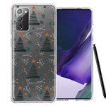Samsung Galaxy Note 20 Holiday Christmas Trees Design Double Layer Phone Case Cover