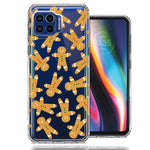 Motorola One 5G Christmas Gingerbread Traditional Holiday Cookies By BillyElleCo Double Layer Phone Case Cover
