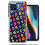 Motorola One 5G Lucha Libre Masks Design Double Layer Phone Case Cover