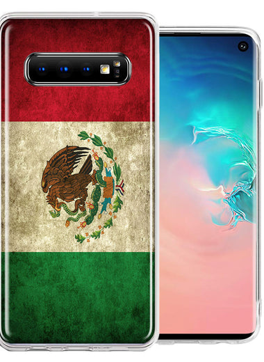 Samsung Galaxy S10 Plus Flag of Mexico Double Layer Phone Case Cover